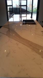 Carrara marble High polish